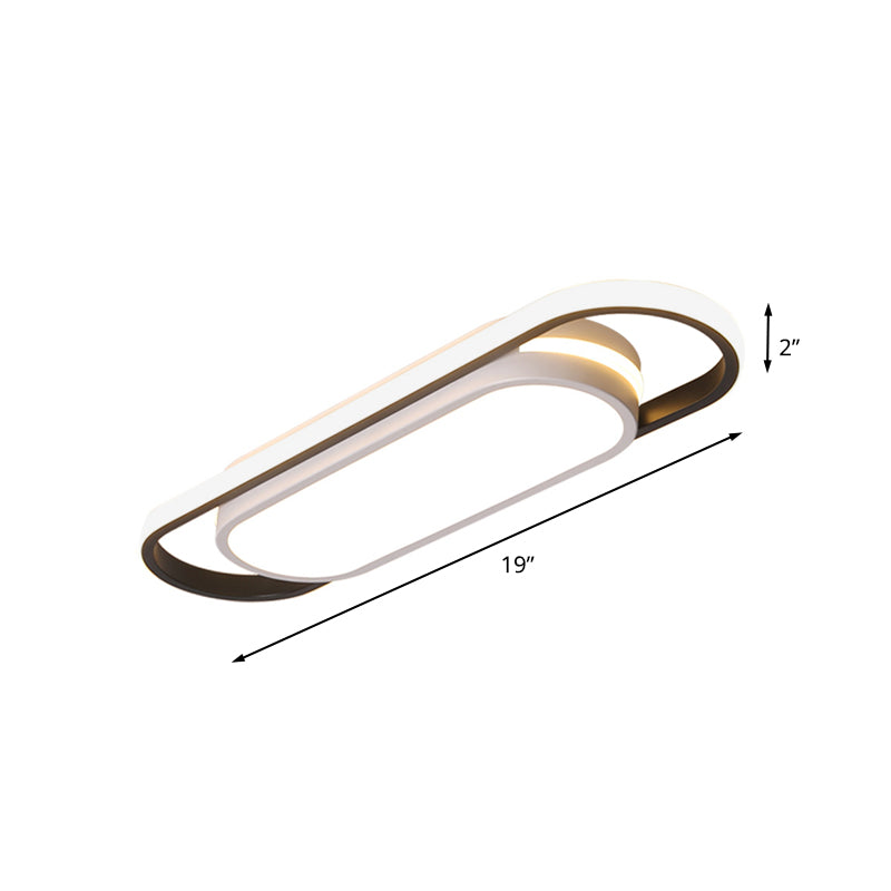 LED Corridor Flushmount Light