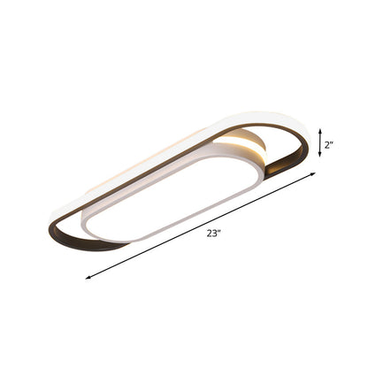 LED Corridor Flushmount Light