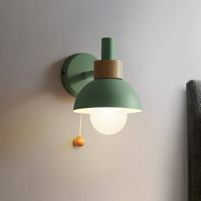 Macaron Domed Sconce Light Fixture