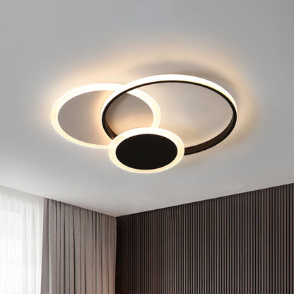 Minimalist Geometric Flush Mount Lighting