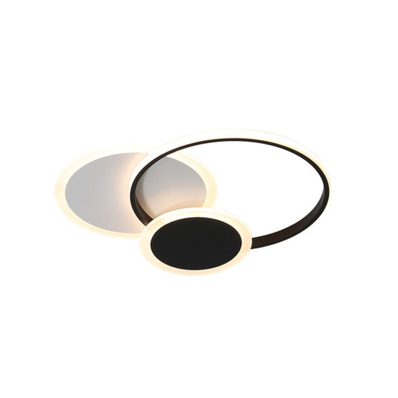 Minimalist Geometric Flush Mount Lighting