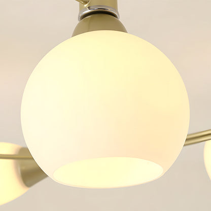 Modern Creative Semi Flush Mount Ceiling Light