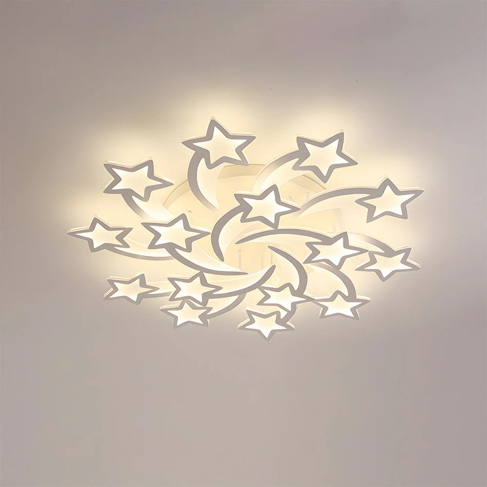 Modern Creative Stars Design Ceiling Light