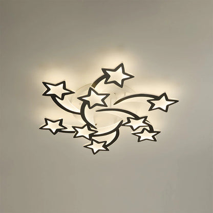 Modern Creative Stars Design Ceiling Light
