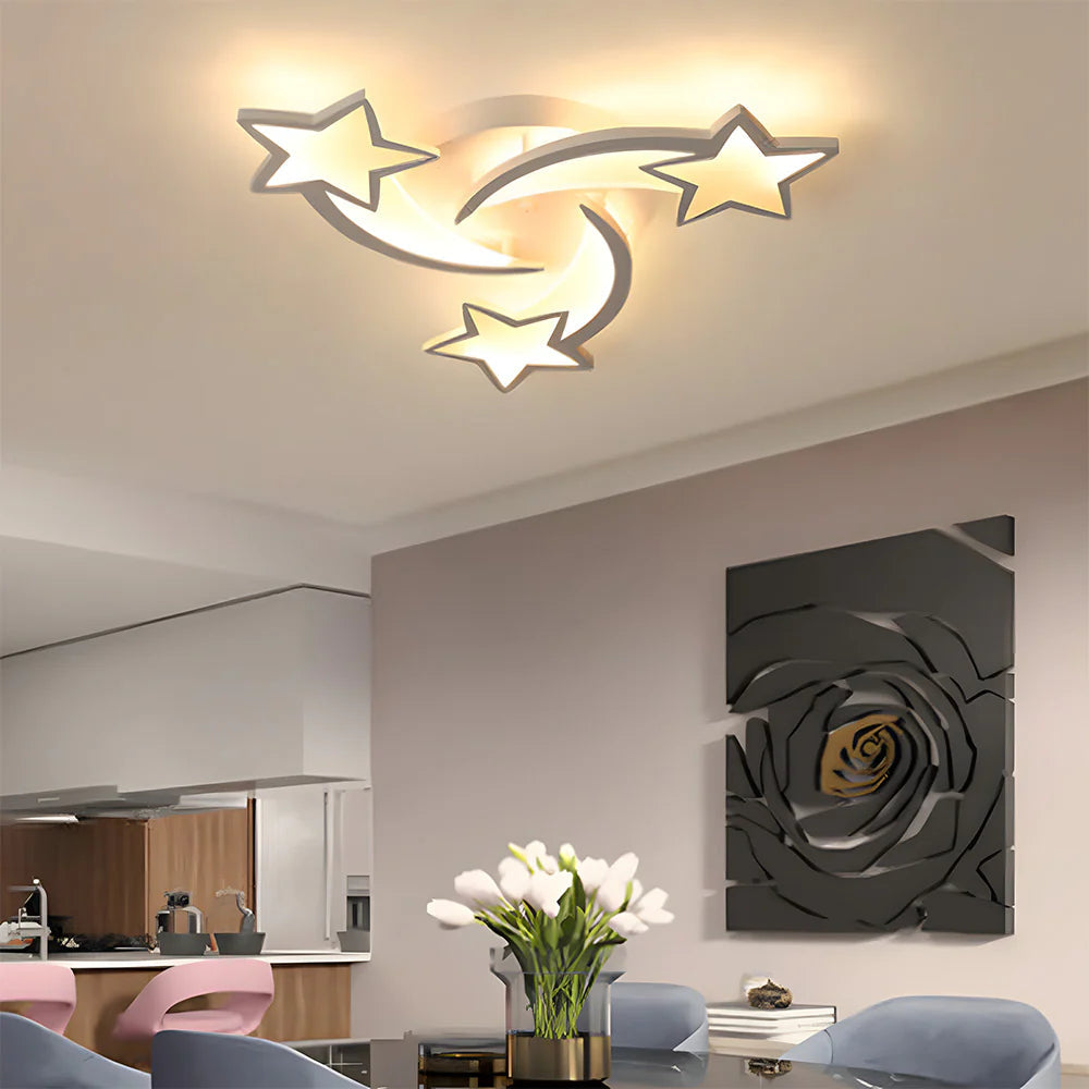 Modern Creative Stars Design Ceiling Light