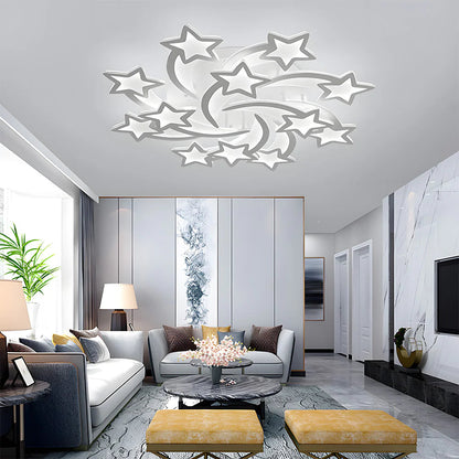 Modern Creative Stars Design Ceiling Light