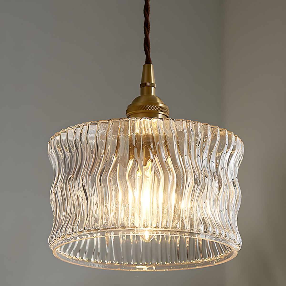 Modern Glass Shade Pendant Light