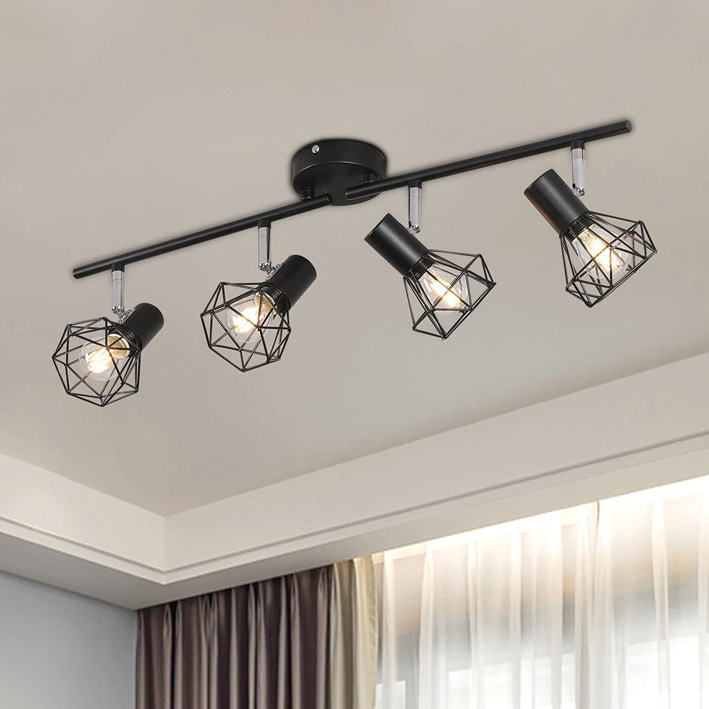 Modern Iron Adjustable Track Lighting