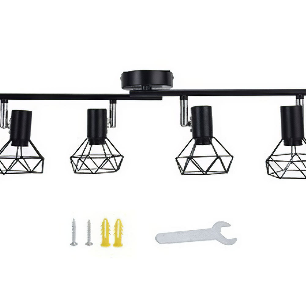 Modern Iron Adjustable Track Lighting