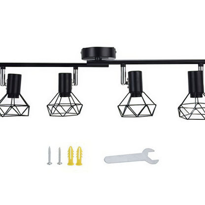 Modern Iron Adjustable Track Lighting