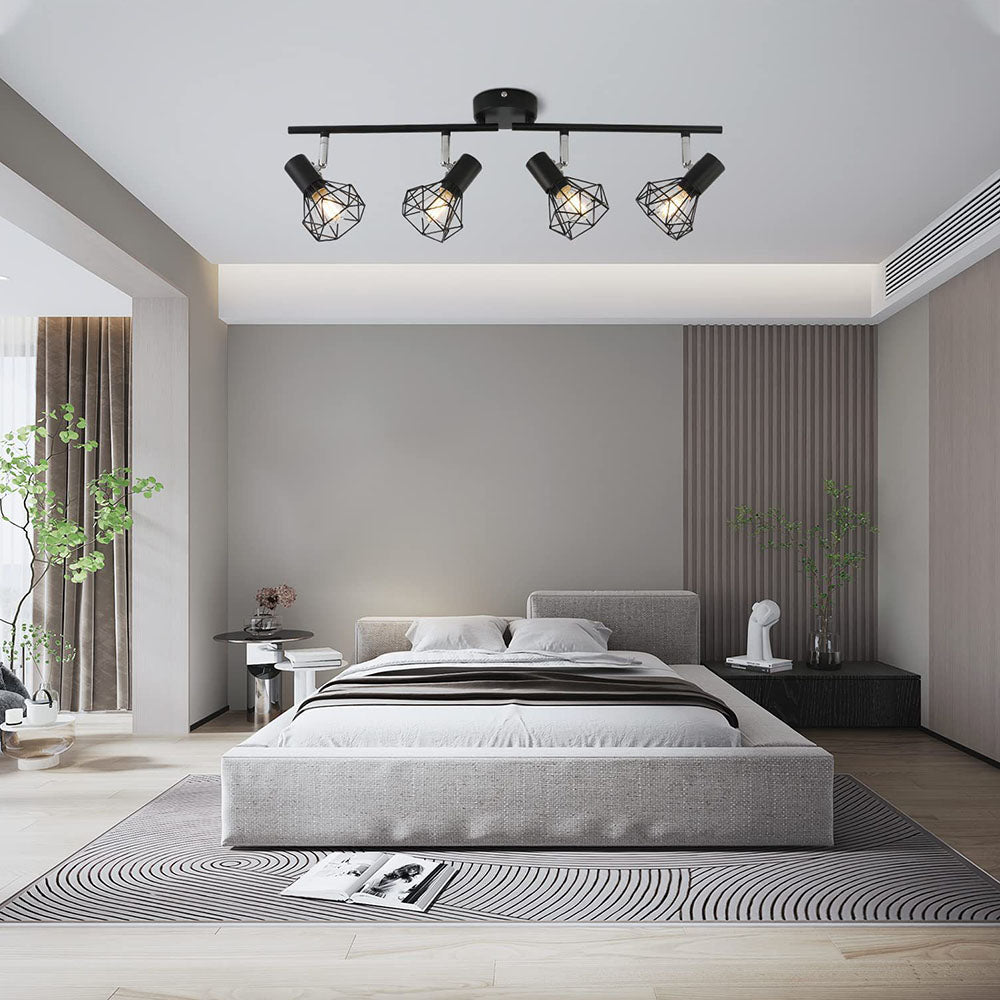 Modern Iron Adjustable Track Lighting