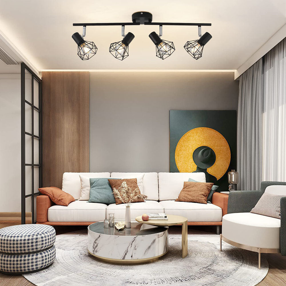 Modern Iron Adjustable Track Lighting