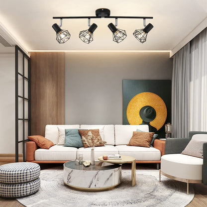 Modern Iron Adjustable Track Lighting