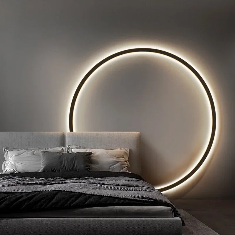 Modern Minimalist Round Wall Light