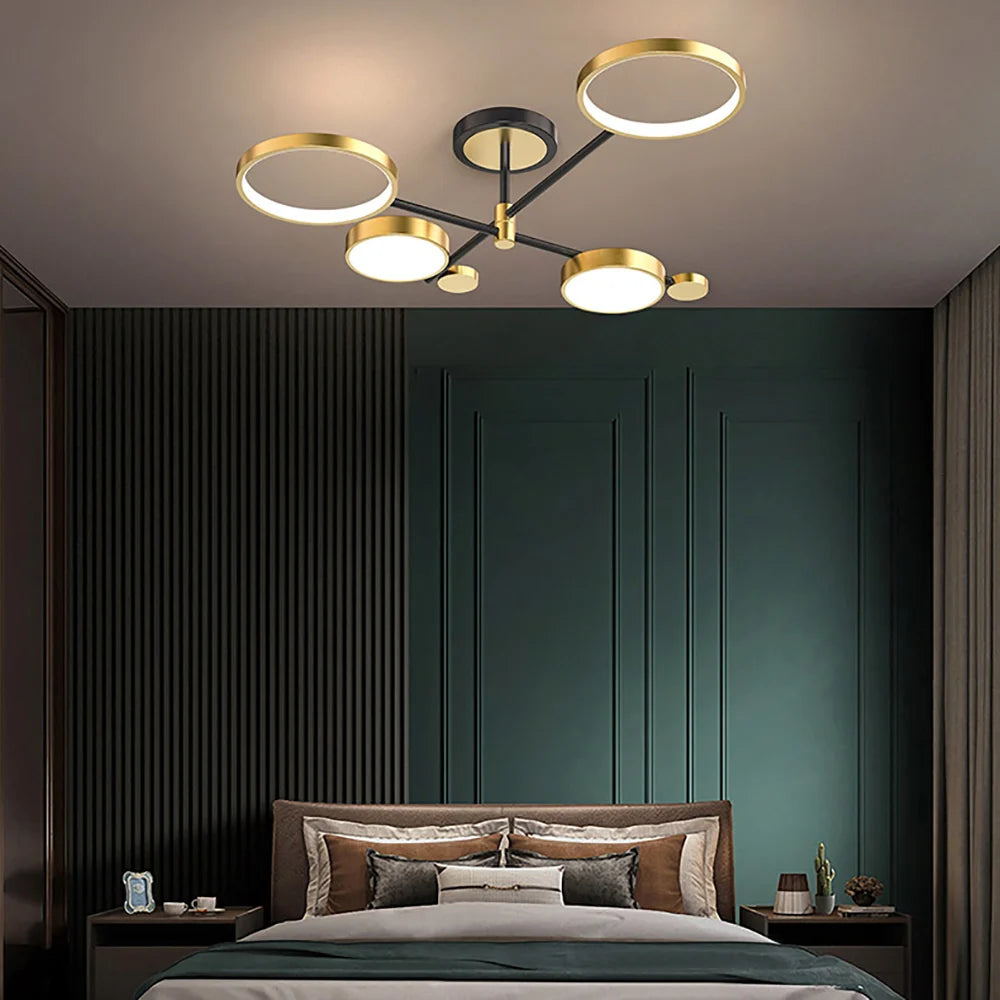 Modern Rings LED Ceiling Light