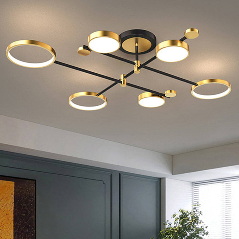 Modern Rings LED Ceiling Light