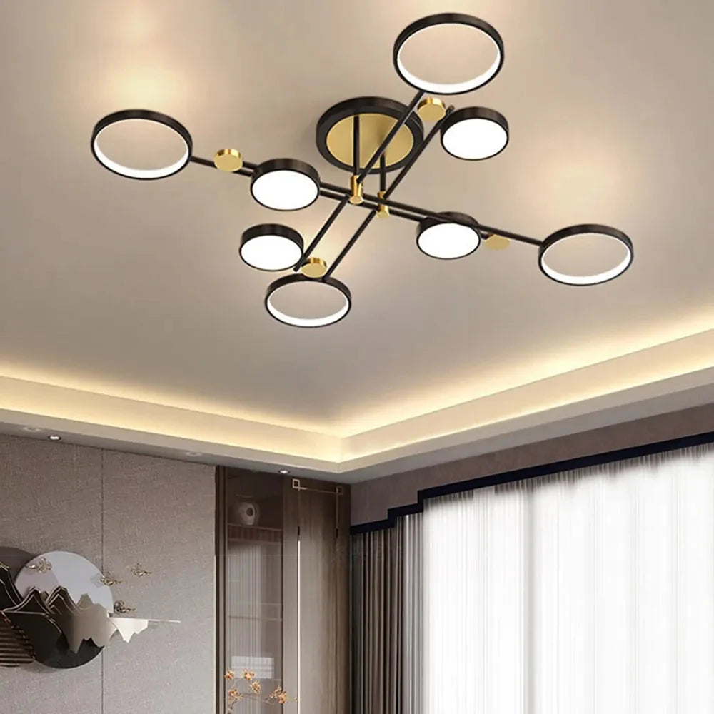 Modern Rings LED Ceiling Light
