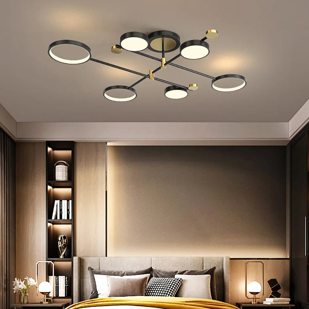 Modern Rings LED Ceiling Light