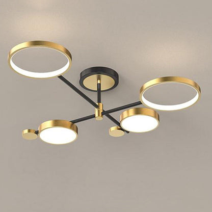 Modern Rings LED Ceiling Light