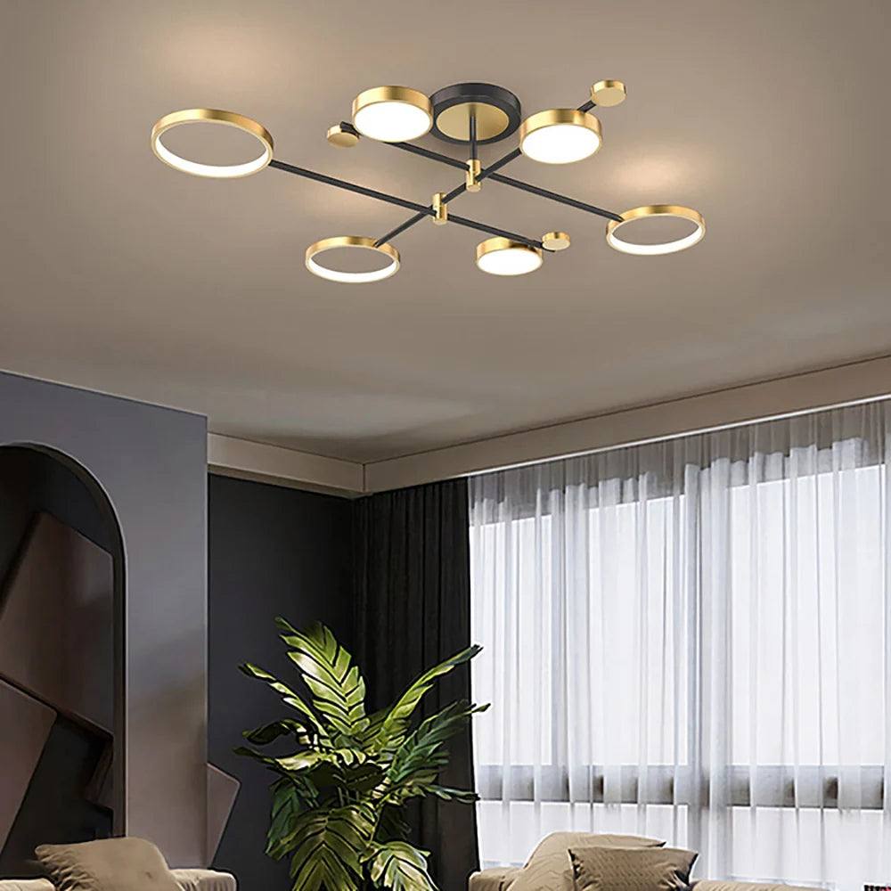 Modern Rings LED Ceiling Light
