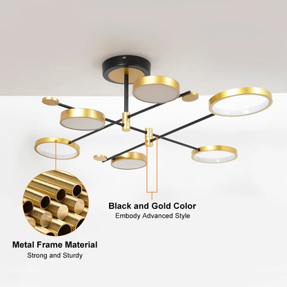 Modern Rings LED Ceiling Light