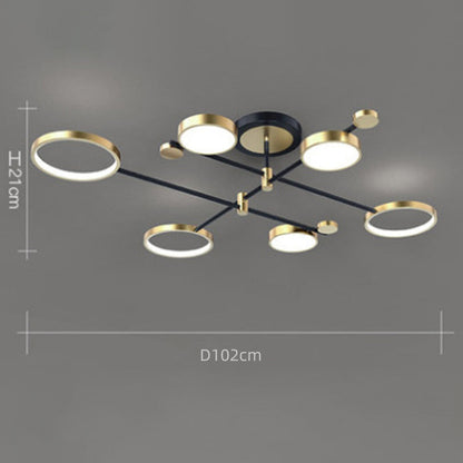 Modern Rings LED Ceiling Light