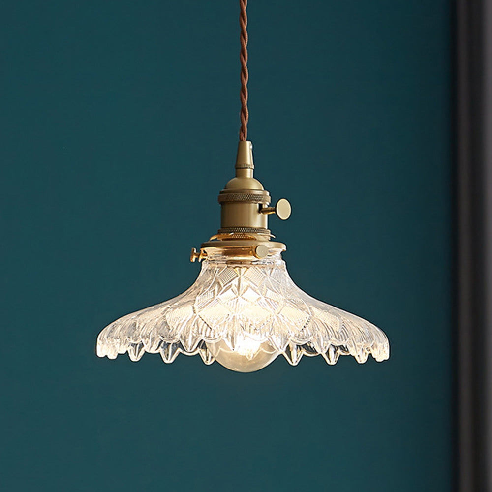 Modern Small Glass Pendant Light