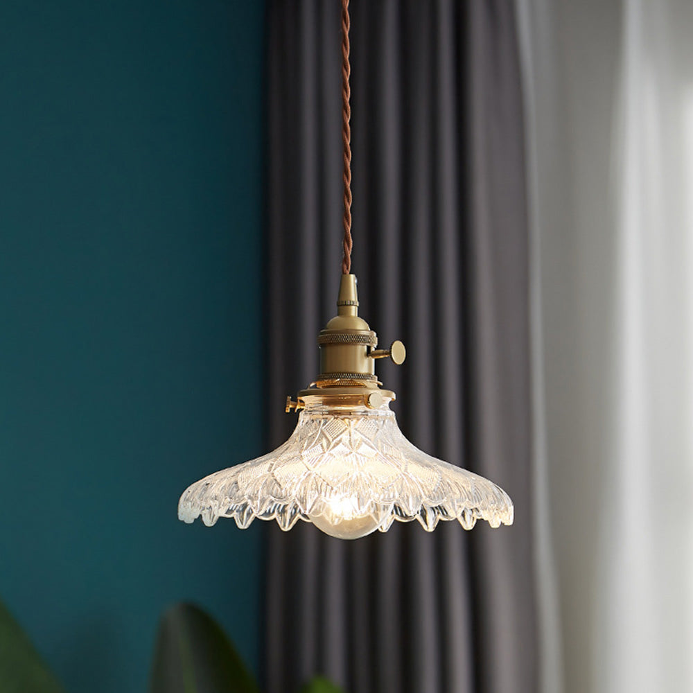 Modern Small Glass Pendant Light