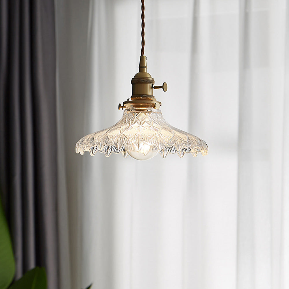 Modern Small Glass Pendant Light