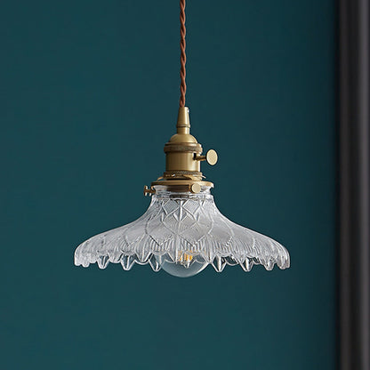 Modern Small Glass Pendant Light