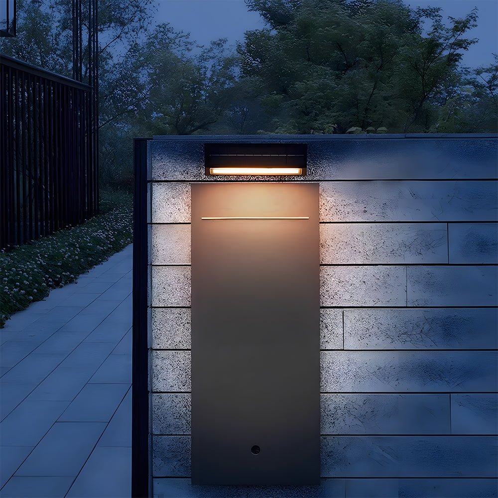Modern Acrylic Solar Wall Lights