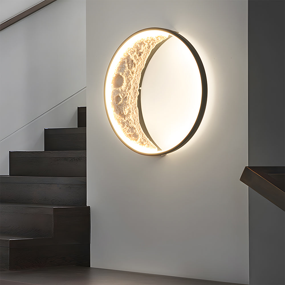 Moon Shaped LED Wall Light