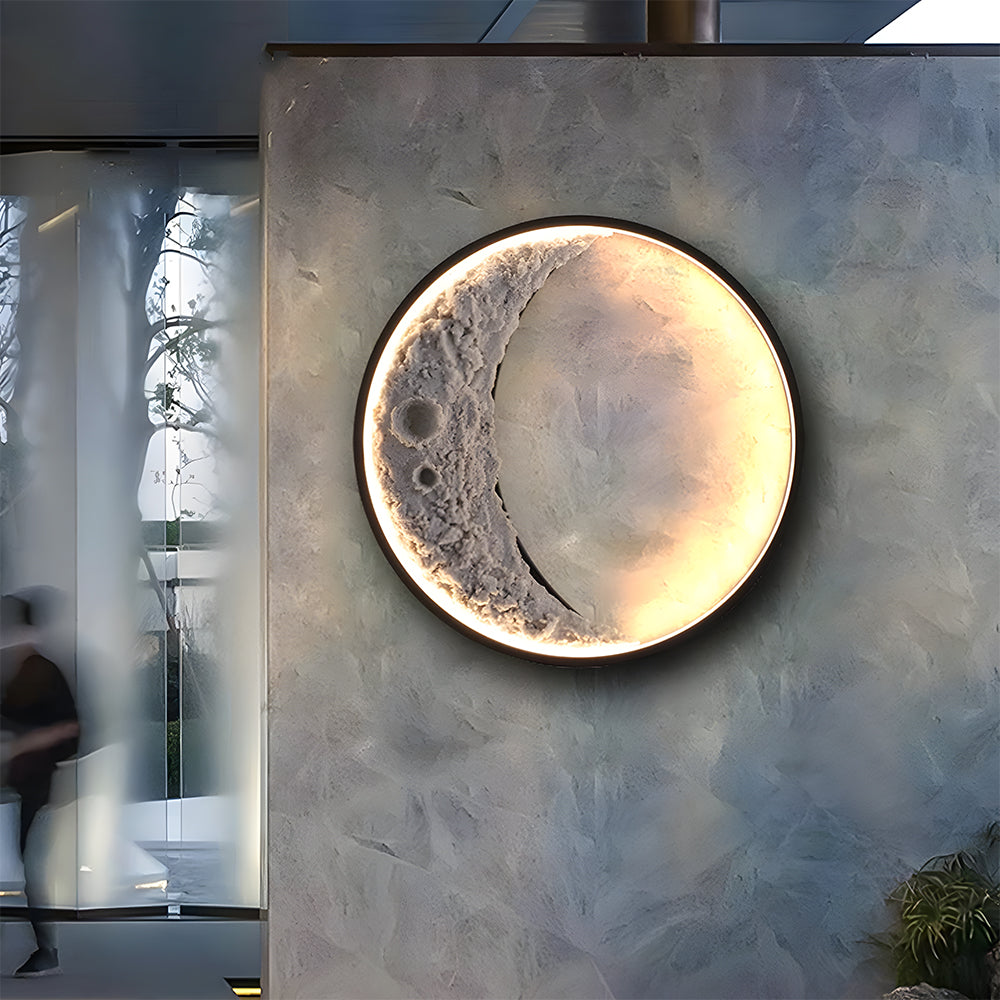 Moon Shaped LED Wall Light