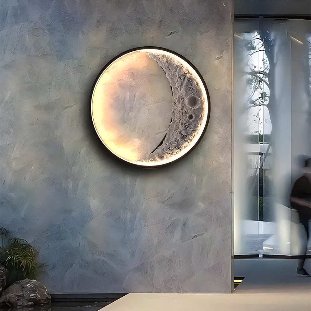 Moon Shaped LED Wall Light