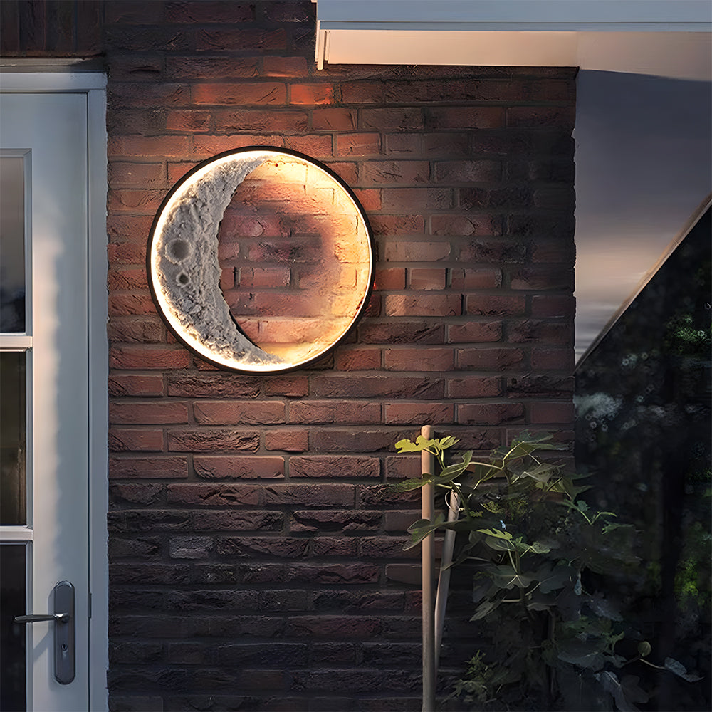 Moon Shaped LED Wall Light