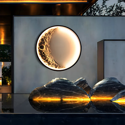 Moon Shaped LED Wall Light