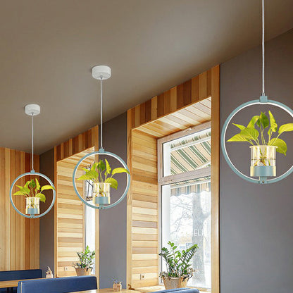 Nordic Circular LED Ceiling Pendant Light
