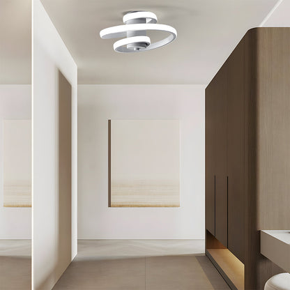 Nordic Spiral LED Ceiling Light