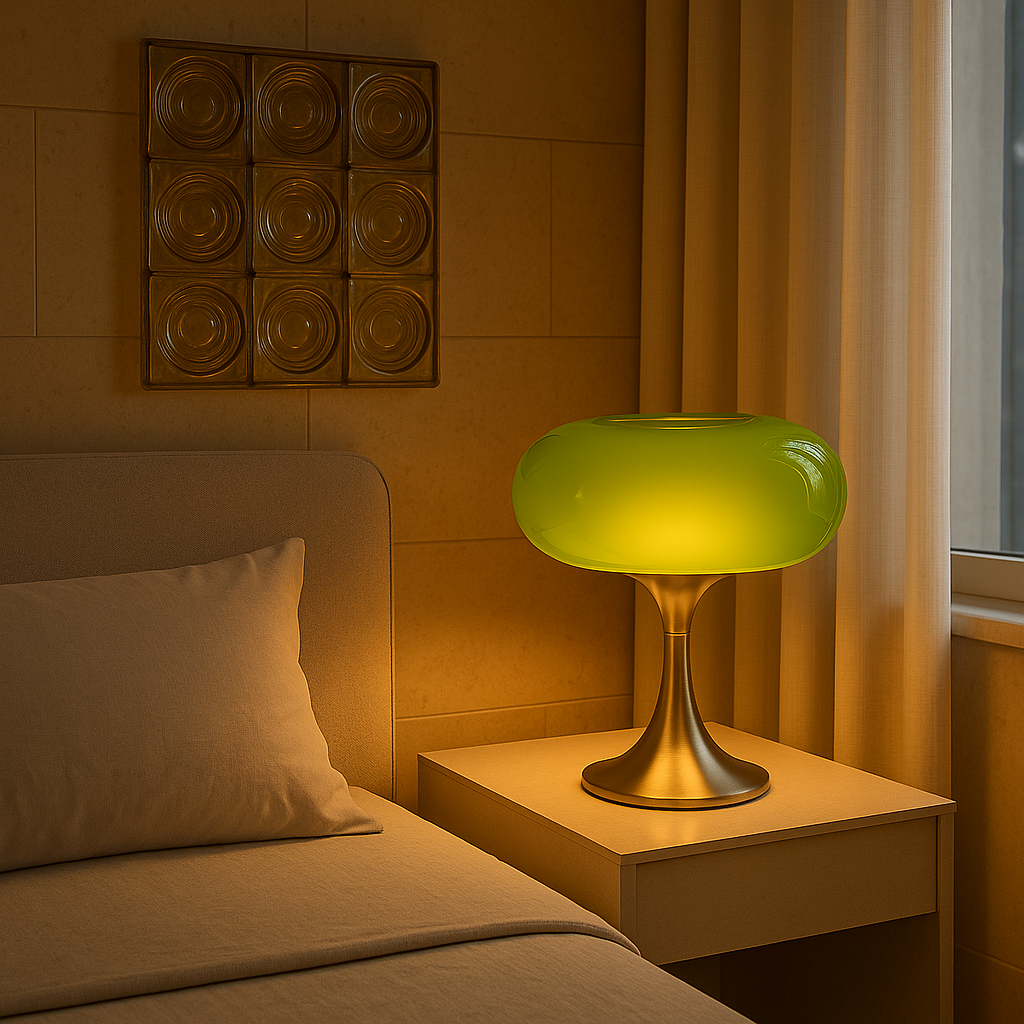 RetroGlow Table Lamp