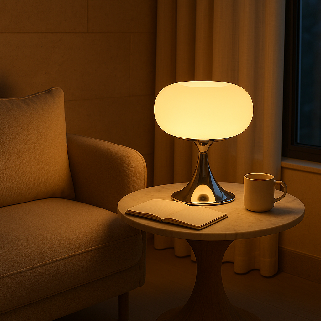 RetroGlow Table Lamp