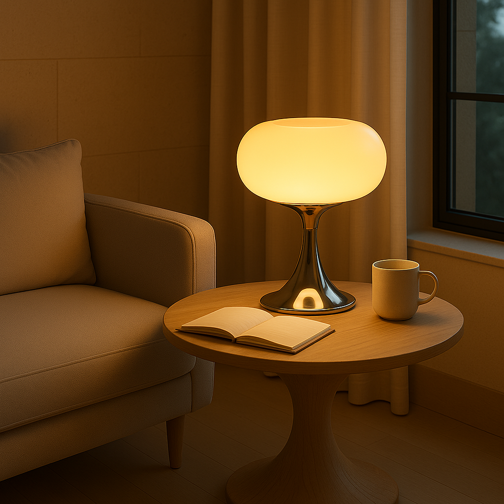 RetroGlow Table Lamp