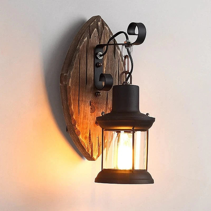 Retro Industrial Wall Light Fixture