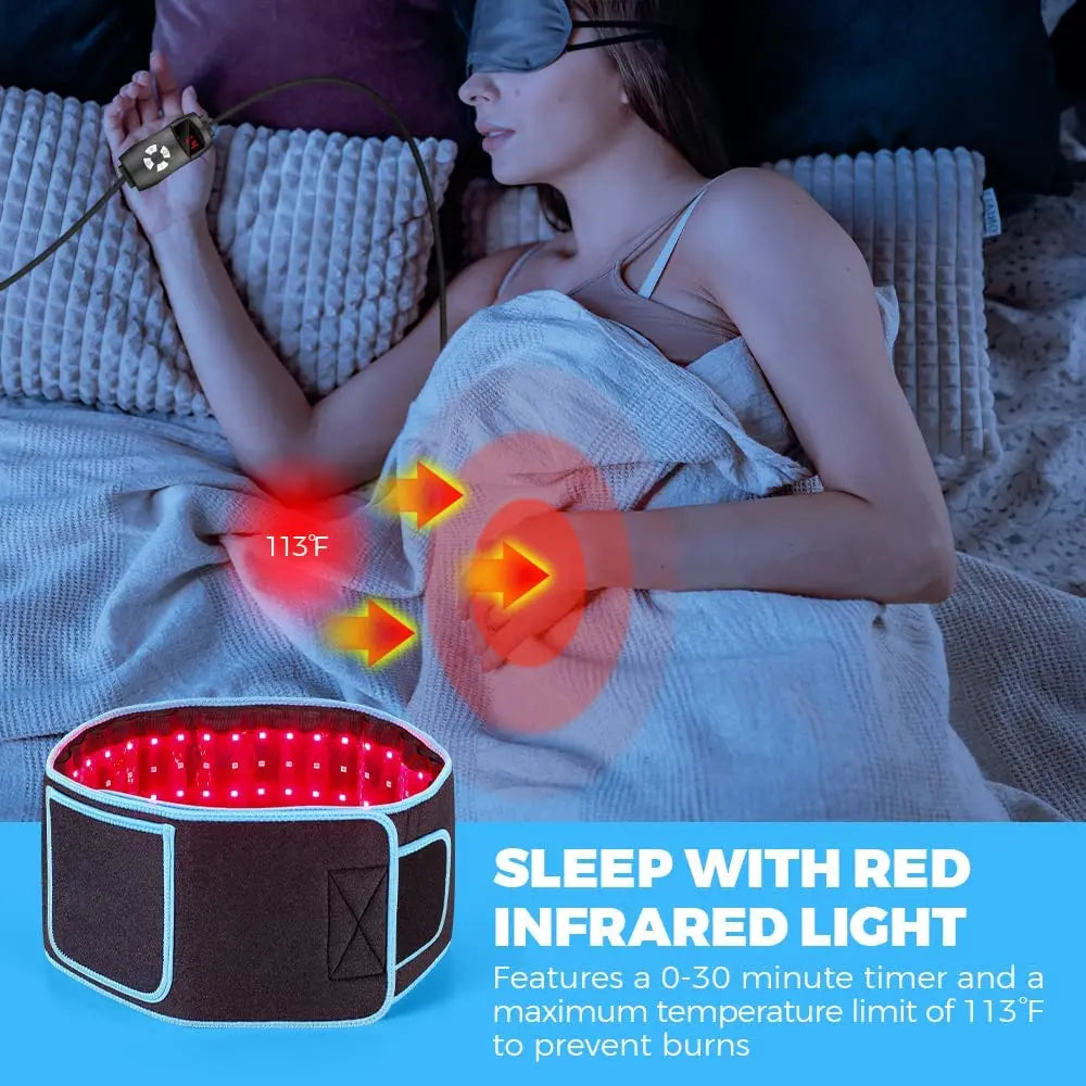 LED Red Infrared Light Therapy Belt