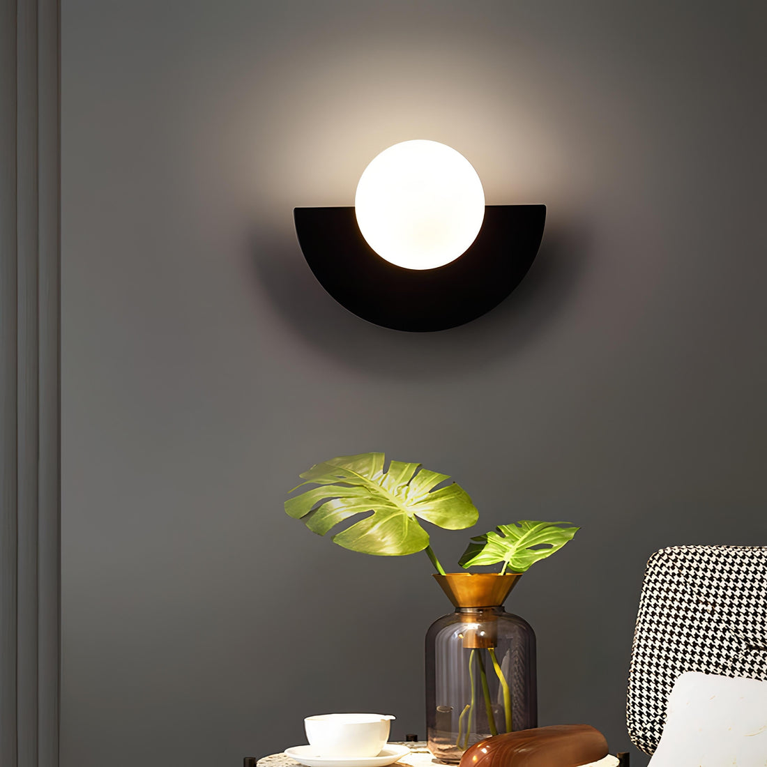 Everest Nordic Semicircle Wall Lamp