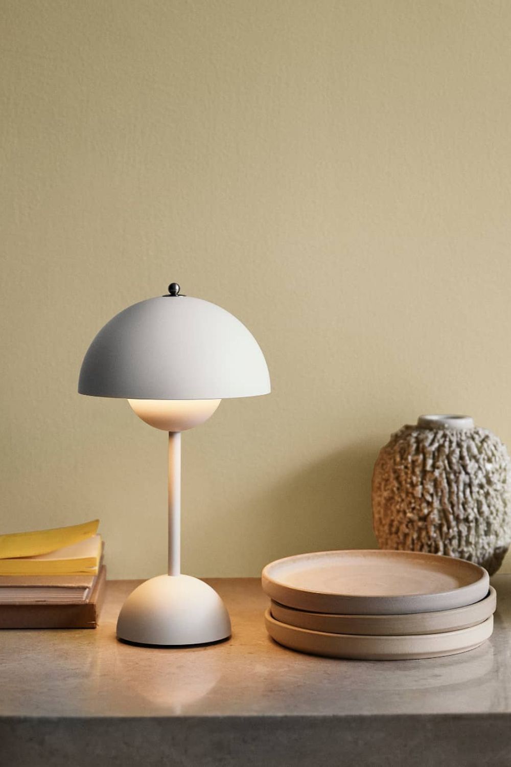 Semi-Circle Table Lamp