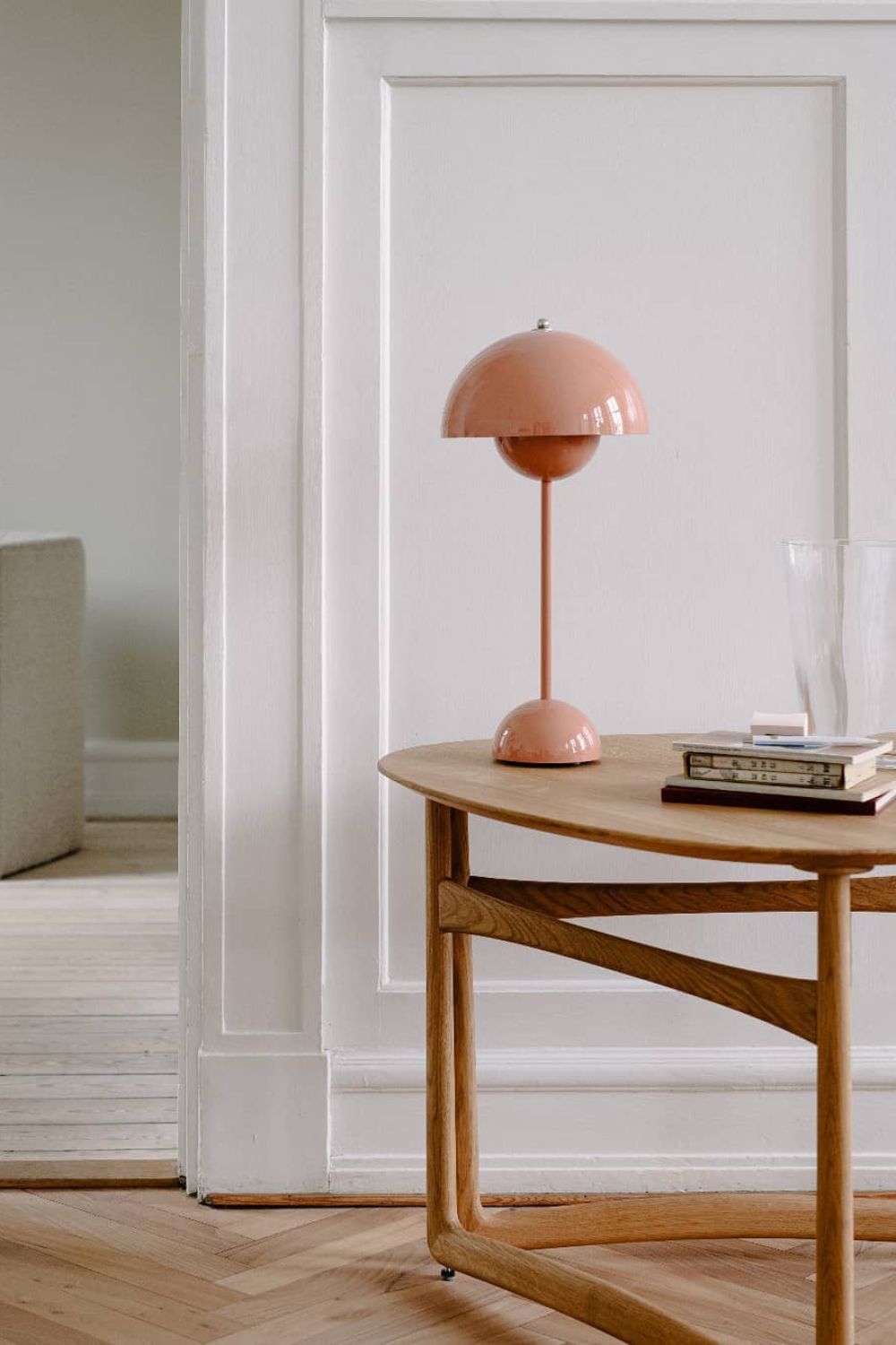 Semi-Circle Table Lamp