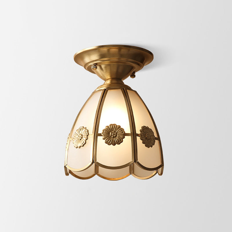 Single-Bulb Flush Mount Lighting