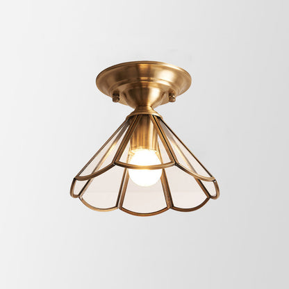 Single-Bulb Flush Mount Lighting