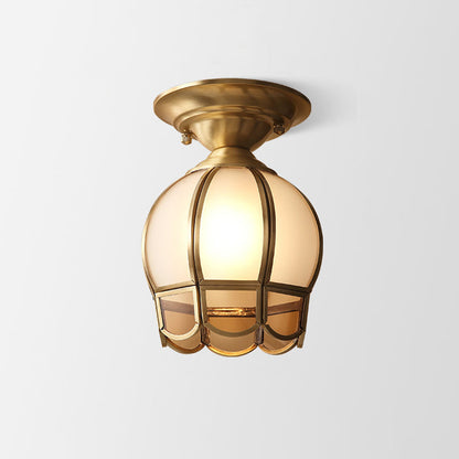 Single-Bulb Flush Mount Lighting