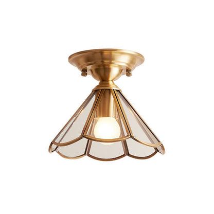 Single-Bulb Flush Mount Lighting
